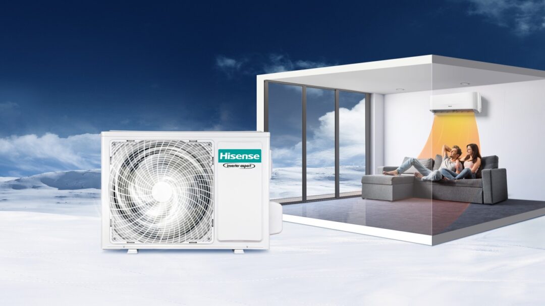 Hisense inverter klima Energy Nordic 12K QH35XV0EG 25°C Wi Fi 6