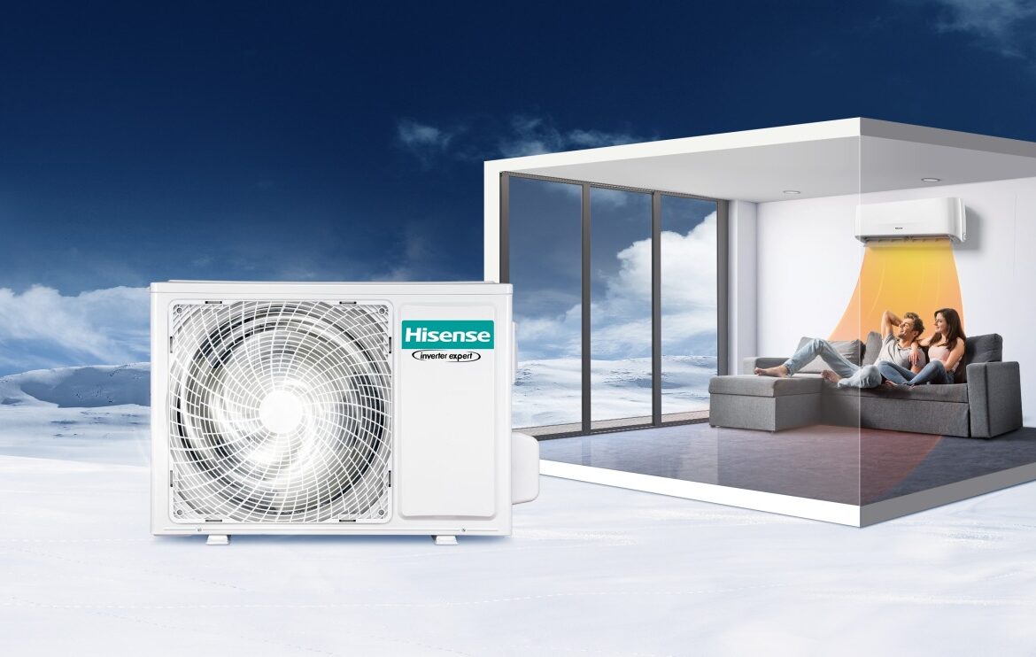 Hisense inverter klima Energy Nordic 12K QH35XV0EG 25°C Wi Fi 6